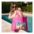 OHS Limoncello Spritz Slogan Beach Bag & Pouch – Pink
