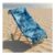 OHS Marble Print Beach Towel Teal