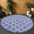 OHS Outdoor Round Rug Tile Print, Waterproof & Foldable Large Circle Rug Blue-170cm – Sold & Shipped by OnlineHomeShop