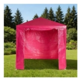 OHS Small Water Resistant Gazebo with Sides – Hot Pink