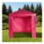 OHS Small Water Resistant Gazebo with Sides – Hot Pink