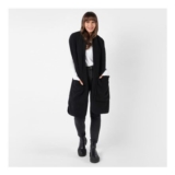 OHS Teddy Fleece Pocket Scarf – Black