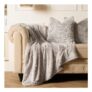 OHS Two Tone Faux Fur Cushion Covers – Natural