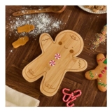 OHS Wooden Gingerbread Man Serving Board – Natural