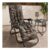 OHS Zebra Print Gravity Chair Cushion – Monochrome