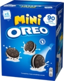 OREO Mini Vanilla Sandwich Biscuits Snack Packs, 114 g (Mulitpack of 6 x 19 g)