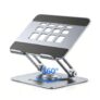 ORICO Adjustable 360 Rotation Aluminum Tablet Stand, Foldable, Gray