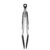 OXO Good Grips 22.8 cm Tongs with Silicone Heads, Black