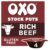 OXO Rich Beef Stock Pots with Rosemary & Onion Made with Real Meat Juices, Deep & Rich Flavour, Gluten Free, 4 x 20 g (80 g Total)