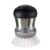 OXO SteeL Soap Dispensing Palm Brush,2-3/4 diam. x 4 h
