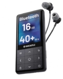 Oakcastle MP300 MP3 Player with Bluetooth & Built-In Speaker MP3 Music Player – 3 Year Warranty – With Voucher – Sold By iZilla/FBA