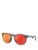 Oakley O09464 Unisex Round Sunglasses, Matte Carbon/Mirror Orange – Free delivery/collection