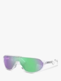 Oakley OO9467A Low Bridge Fit Sunglasses, Matte Clear