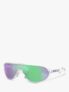 Oakley OO9467A Low Bridge Fit Sunglasses, Matte Clear