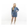 Oasis Blue Denim Long Sleeve Mini Dress