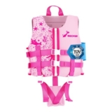 Obcxin Kids Swim Vest with Adjustable Buoyancy for 6-9 Years