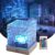 Ocean Light Luminorthe Cube Lamp Northern Lights Projector, Night Light with Remote Control, 16 Colors & 30 Modes Wave Night Light(16 Colours)