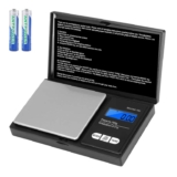Oderra 700g x 0.01g Precision Mini Scale Portable LCD Back-Lit LCD, 2 Batteries Included