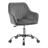 Office Chair, Swivel Chair, Makeup Vanity Chair, Velvet Surface,