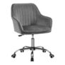 Office Chair, Swivel Chair, Makeup Vanity Chair, Velvet Surface,