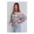 Offstage Printed off Shoulder Sweater Leopard