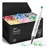 Ohuhu 216 Brush Markers, Chisel Art Set, Refillable