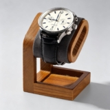 Oirlv Wooden Watch Stand Watch Storage Stand Watch Display Stand for Watch Bangle Bracelet
