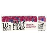 Old Mout Cider Berries & Cherries 10 x 330ml (Nectar Price)