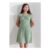 Older Girls Mint Floral Corset Dress