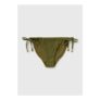 Olive Texture Bikini Bottoms 6