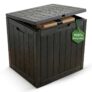 Olsen & Smith 118L Recycled Lockable Outdoor Garden Storage Box & Parcel Box