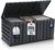 Olsen & Smith 680L Folding Garden Storage Box, Quick Setup & Space-Saving Folds Away When Not in Use, 5-Min Setup, Wheels & Handles, Gas-Assisted Lid, Lockable Padlock, Weatherproof, Indoor/Outdoor