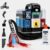Olsen & Smith Dual-Tank Carpet & Spot Cleaner Cold, Warm & Steam Stain Removal, 1600W Handheld Upholstery Cleaner Machine Carpets, Rugs, Sofas, Car Seats, Stairs & Pet Stains
