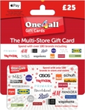 One4All Physical Gift Card (Cluster) – UK Redemption – Delivered by Post – £25