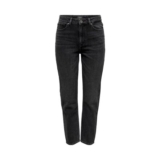 Only Womens ONLEMILY Life High-Waist Straight Denim NAS997 Black 33/32