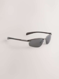 Onyx Black UV Protected Polarised Wrap Around Sunglasses – Free C&C