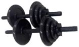 Opti Cast Iron Dumbbell Set – 20kg – W/50% OFF Code – Free C&C