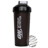 Optimum Nutrition ON 600ml Shaker with Stainless Steel Mixing Ball, BPA- and DEHP-free, Dishwasher Safe (2 for £6.74) S&S – £3.24