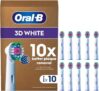 Oral-B Original Pro 3D White Electric Toothbrush Heads, 10 Count – Replacement Brush Heads with Polishing Cup, Teeth Whitening, Mailbox Compatible