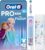 Oral-B Pro Kids Electric Toothbrush, 1 Toothbrush Head, x4 Frozen Stickers, 1 Travel Case, 2 Modes with Kid-Friendly Sensitive Mode, for Ages 3, 2 Pin UK Plug, Blue
