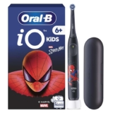 Oral-B iO Kids Marvel Spiderman Electric Toothbrush, 1 Toothbrush Head, , 3 Modes with Kid-Friendly Sensitive Mode, 2-Min Music Timer,