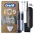 Oral-B iO Series 9 Electric Toothbrush Duo Pack, Black and Aqua Marine – 2 Rechargeable Toothbrushes