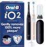 Oral-B iO2 Duo Electric Toothbrushes, 2 Handles, Night Black and Calm Pink