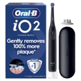 Oral-B iO2 Electric Toothbrush, Night Black, with Travel Case