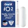 Oral-B iO2 Electric Toothbrush for Adults, 1 Handle, Calm Pink – 1 Gentle Care Brush Head, Travel Case, Travel Refill Holder