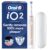 Oral-B iO2 Electric Toothbrush for Adults, 1 Handle, Calm Pink – 1 Gentle Care Brush Head, Travel Case, Travel Refill Holder