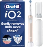 Oral-B iO2 Electric Toothbrush for Adults, Calm Pink, with Travel Case