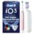 Oral-B iO3 Electric Toothbrush, Blush Pink, with Travel Case and Toothpaste