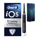 Oral-B iO5 Matt Black Electric Toothbrush Travel Pouch