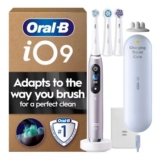 Oral-B iO9 Electric Toothbrush, App-Connected, Rose, 3 Heads, Case